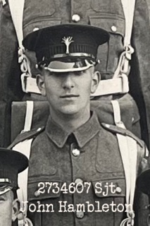 Sjt John Hambleton 3Bn Welsh Guards Italy Tunisia