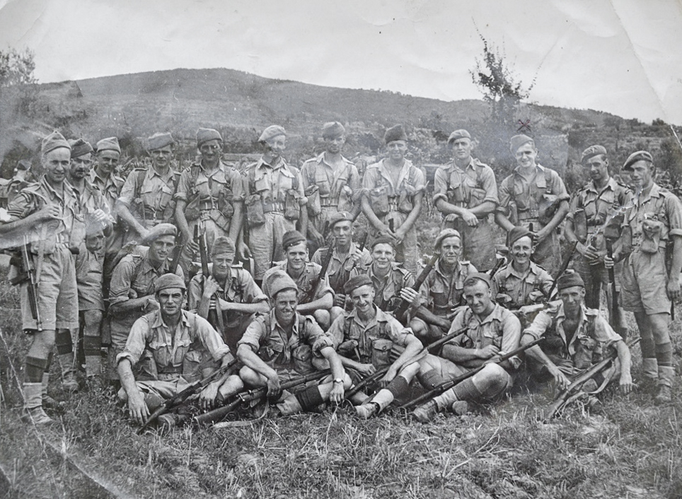 3rd Battalion Welsh Guards (3WG, 3Bn) taken at Ferretto, Umbria / Tuscany, Italy, 11 July 1944.